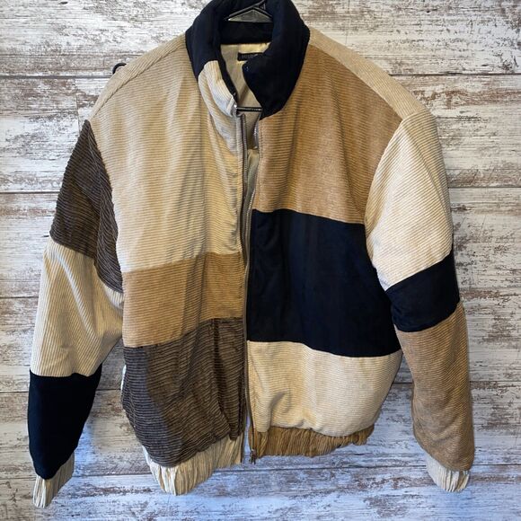 Papermoon Colorblock Puffy Jacket Size Medium - Picture 2 of 6